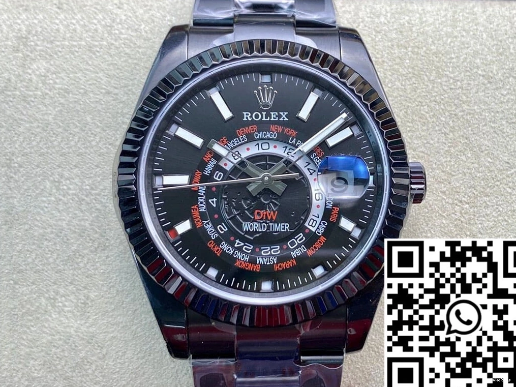 Sky DIW 40MM Factory Rolex All Dweller Black WWF 0924